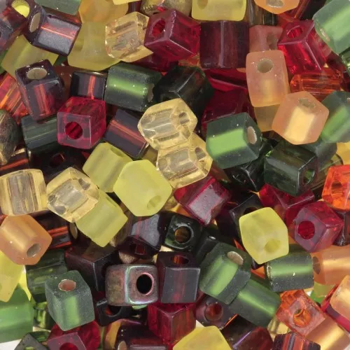 Mix Cubes Miyuki 4 mm SB-MIX-07 - Autumn x10g