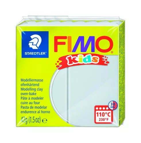 Pâte Fimo Kids 42gr Gris Clair (n°080)
