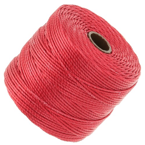 Fil S-LON Bead Cord 0.5 mm - Red Hot x70m