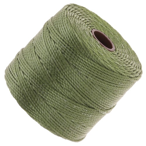 Fil S-LON Bead Cord 0.5 mm - Olivine x70m