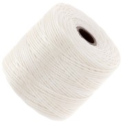 Fil S-LON Bead Cord 0.5 mm - White x70m