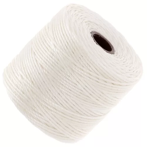 Fil S-LON Bead Cord 0.5 mm - White x70m