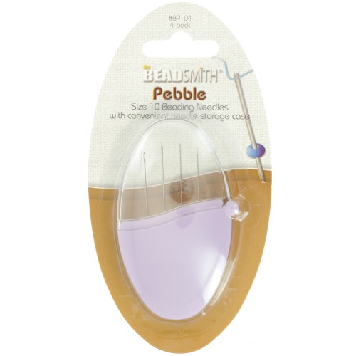 Aiguilles à perler n°10 - Pebbles - Acier x4