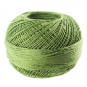 Fil de coton Lizbeth taille 10 Leaf Green Med. n°684 x111m|raw }}