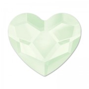 Strass Hotfix Coeur PureCrystal 2808 6 mm Crystal Powder Green x1|raw }}
