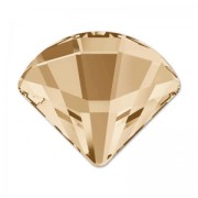 Strass Hotfix Fan PureCrystal 2714 6 mm Crystal Golden Shadow x1|raw }}
