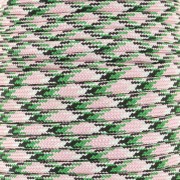 Cordon paracorde - corde de parachute plate 4mm - Rose - Vert x1m|raw }}