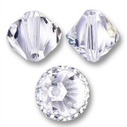 Toupies en cristal PureCrystal 5328 4 mm Crystal x50