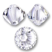 Toupies en cristal PureCrystal 5328 4 mm Crystal x50