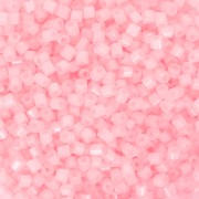 Perles rocailles Preciosa Two Cuts 11/0 2 mm - Alabaster White Lined Light Pink Sfinx x20g