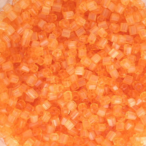 Perles rocailles Preciosa Two Cuts 11/0 2 mm - Solgel Yellow 3 Dyed Satin x20g