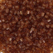 Preciosa Perles rocailles Two Cuts 11/0 2 mm - Opaque brown x20g