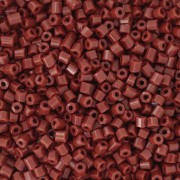 Perles rocailles Preciosa Two Cuts 11/0 2 mm - Opaque Light Chocolate x20g