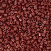 Perles rocailles Preciosa Two Cuts 11/0 2 mm - Opaque Light Chocolate x20g