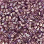 Perles rocailles Preciosa Two Cuts 11/0 2 mm - Light Amethyst Rainbow x20g