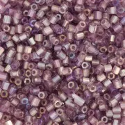 Perles rocailles Preciosa Two Cuts 11/0 2 mm - Light Amethyst Rainbow x20g