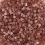 Perles rocailles Preciosa Two Cuts 11/0 2 mm - Solgel Brown 3 Dyed Satin x20g