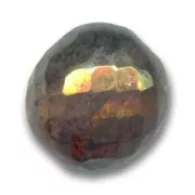 Facette 20 mm Crystal/Purple-Brown Senegal x1