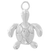Breloque tortue de terre 18x14 mm - Argent 925 x1