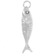 Breloque poisson 25x6 mm - Argent 925 x1