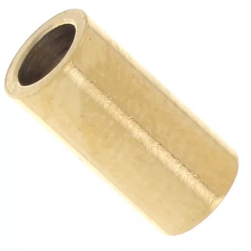 Embouts tube de finition pour cordon 2 mm - Acier inoxydable 304 Doré x4