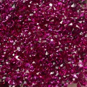 Pierres en vrac en cristal à résiner -  Joblot PureCrystal - 1 à 6 mm - Fuchsia x10g