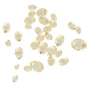 Pierres en vrac en cristal à résiner -  Joblot PureCrystal - 1 à 6 mm - Jonquil x10g|raw }}
