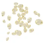 Pierres en vrac en cristal à résiner - Joblot PureCrystal - 1 à 6 mm - Jonquil x10g