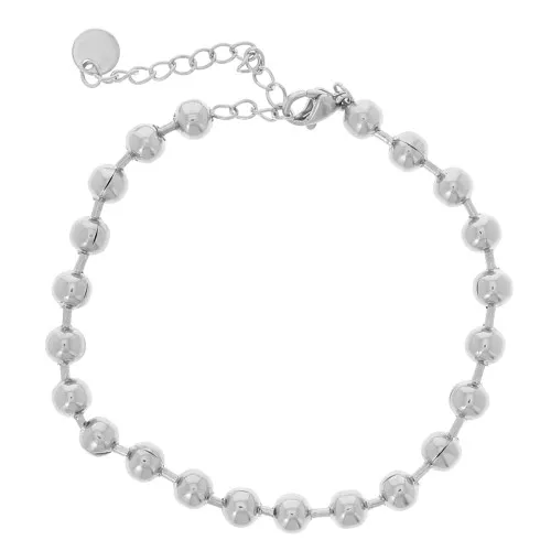 Lot De 10 Anneaux Porte-clés Métal Argenté 35 Mm - Idéal Bricolage, Création Bijoux Et Accessoires - Diamètre 31 Mm Intérieur
