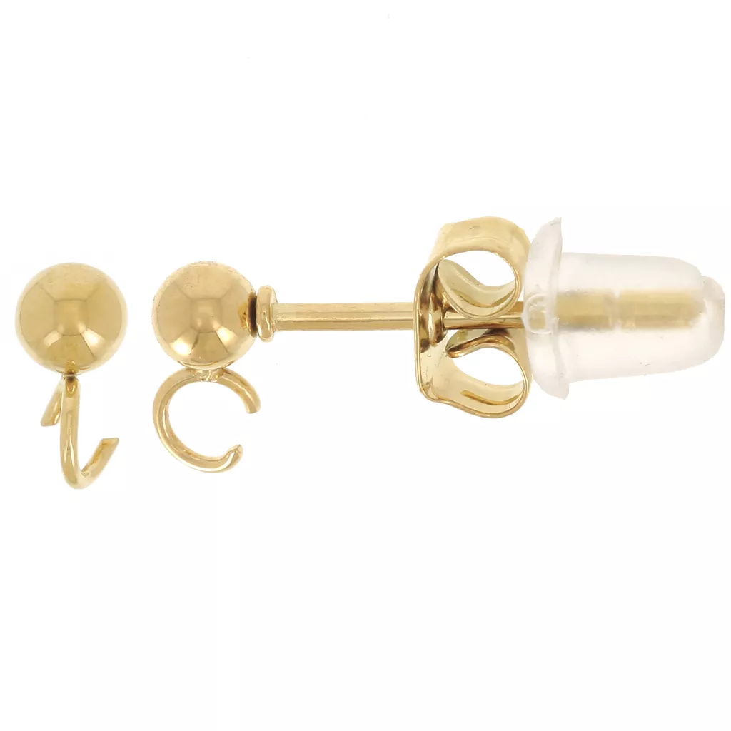 jewellerybox Collier et Pendentif Aile d'Ange en Or Jaune 9 Carats - 41