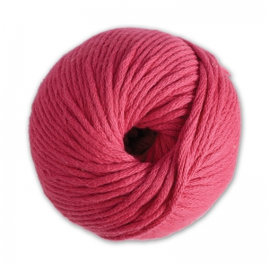 Coton Natura XL DMC - Pelote coton Fuchsia (n°43) x 75m