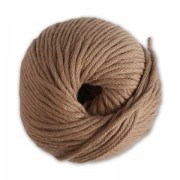 Coton Natura XL DMC - Pelote coton Marron Clair (n°11) x 75m