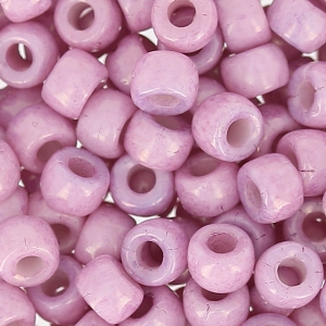Perles de rocailles Matubo 7/0 - 3.5 mm Luster Metallic Pink x10g