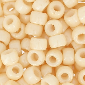Perles de rocailles Matubo 7/0 - 3.5 mm - Opaque Champagne Luster x10g