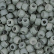 Perles de rocailles Matubo 7/0 - 3.5 mm Opaque Green Ceramic Look x10g