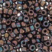 Perles de rocailles Matubo 7/0 - 3.5 mm Luster Iris x10g