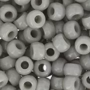 Perles de rocailles Matubo 7/0 - 3.5 mm Opaque Grey x10g