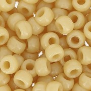 Perles de rocailles Matubo 7/0 - 3.5 mm Beige x10g