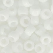 Perles de rocailles Matubo 7/0 - 3.5 mm Opaque White x10g