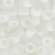 Perles de rocailles Matubo 7/0 - 3.5 mm Opaque White x10g