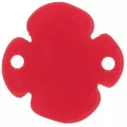 Intercalaire Coquelicot 16 mm en plexiglas - Rouge x1