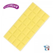 Tablette de matière à fondre Scultoline Jaune x120gr