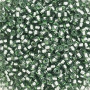 Rocaille Miyuki 11/0 1456 - Dyed Silver Lined Lichen x8g|raw }}