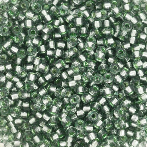 Rocaille Miyuki 11/0 1456 - Dyed Silver Lined Lichen x8g