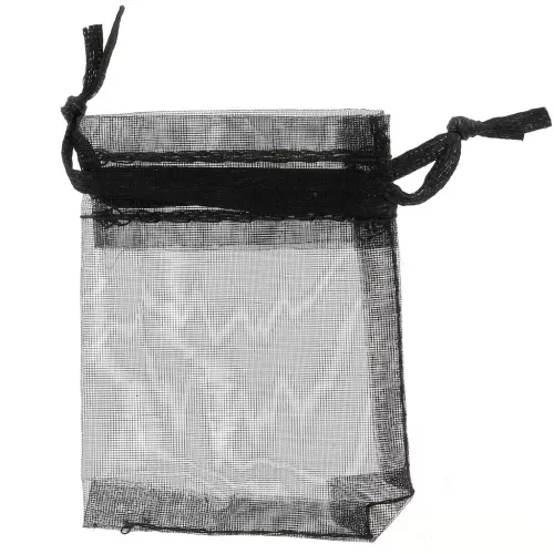 Sachets Organza 50x70 mm Noir x20