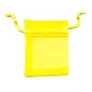 Sachets Organza 50x70 mm Jaune x20
