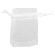 Sachets Organza 50x70 mm Blanc x20|raw }}
