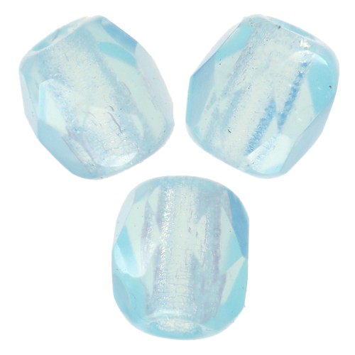 Facettes 3 mm - Milky Aquamarine x50
