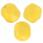 Facettes 4 mm - Opaque Yellow x50