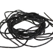 Cannetille frisée pour broderie - broches & bijoux brodés 1 mm - Black x5g|raw }}